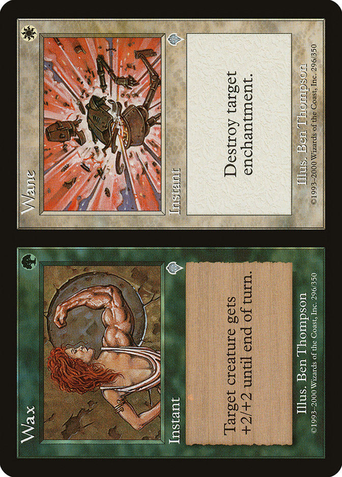 Wax // Wane [Invasion] Foil