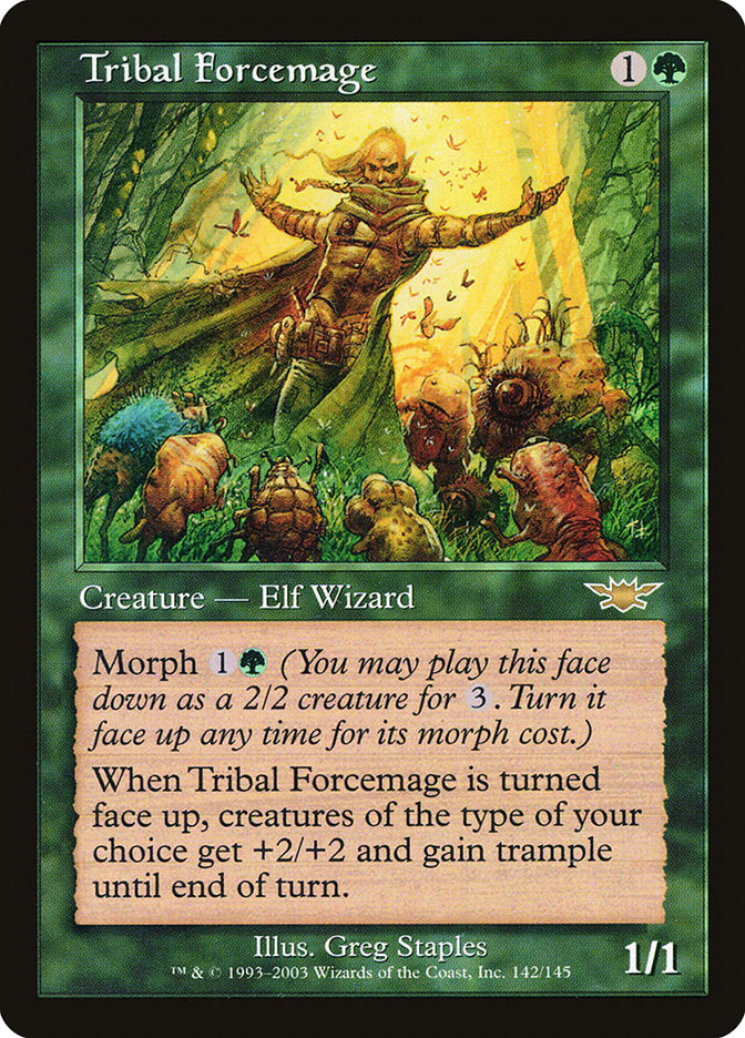 Tribal Forcemage [Legions] Foil