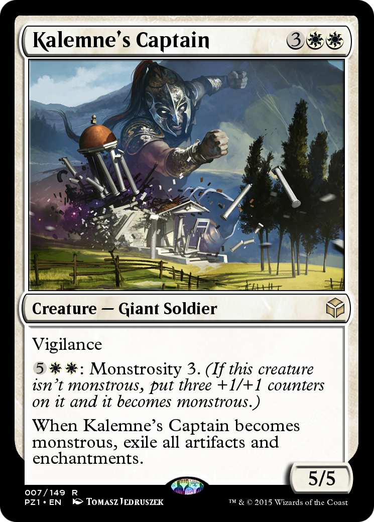 Kalemne's Captain  [Legendary Cube Prize Pack]