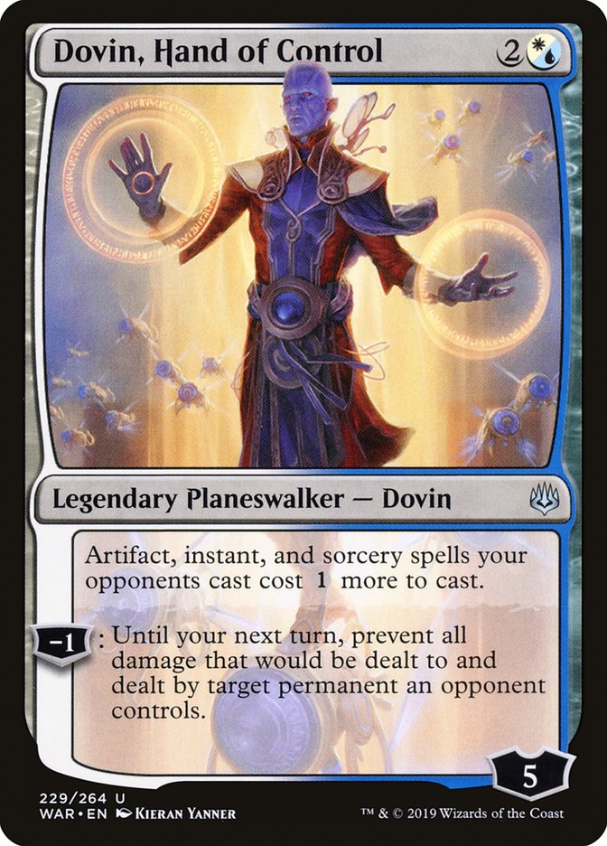 Dovin, Hand of Control [War of the Spark] Foil