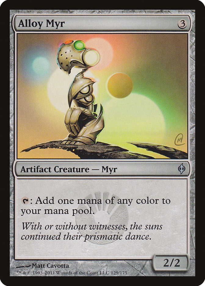 Alloy Myr [New Phyrexia] Foil