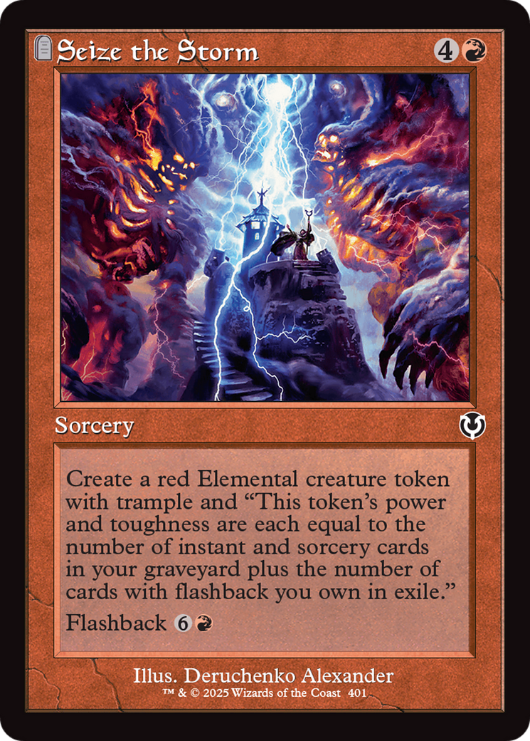 Seize the Storm (Retro Frame) [Innistrad Remastered] Foil