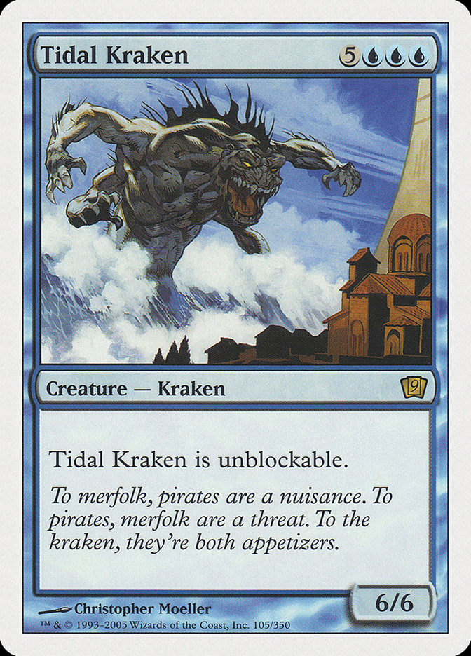 Tidal Kraken [Ninth Edition] Foil
