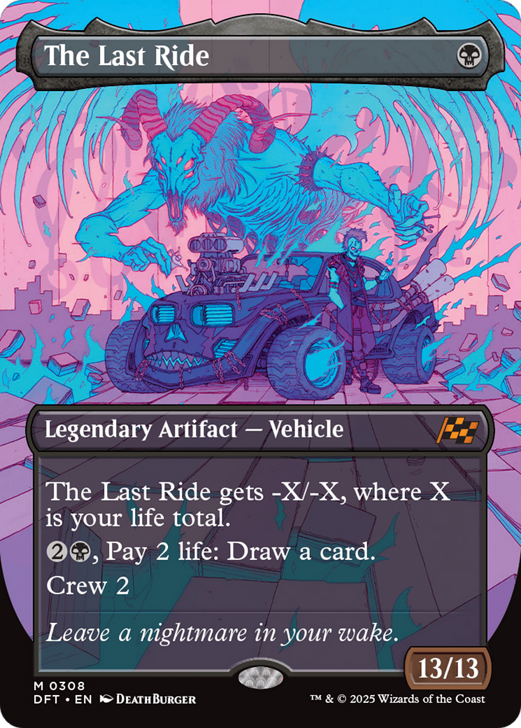 The Last Ride (Borderless) [Aetherdrift] Foil