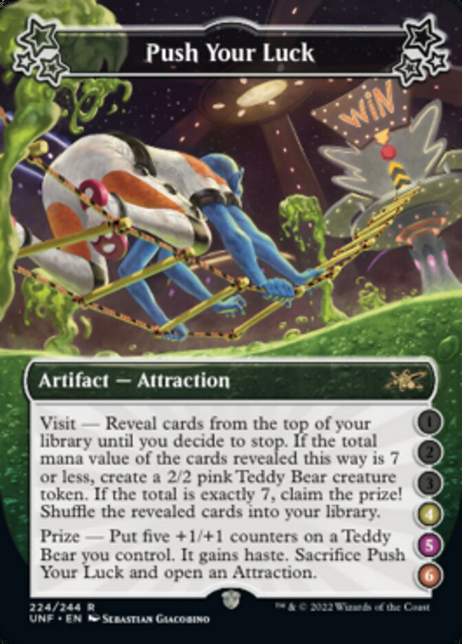 Push Your Luck (4-5-6) [Unfinity] Foil