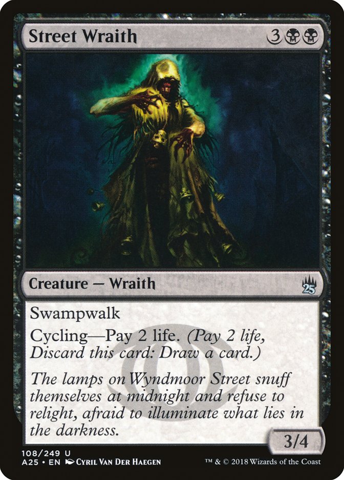 Street Wraith [Masters 25] Foil