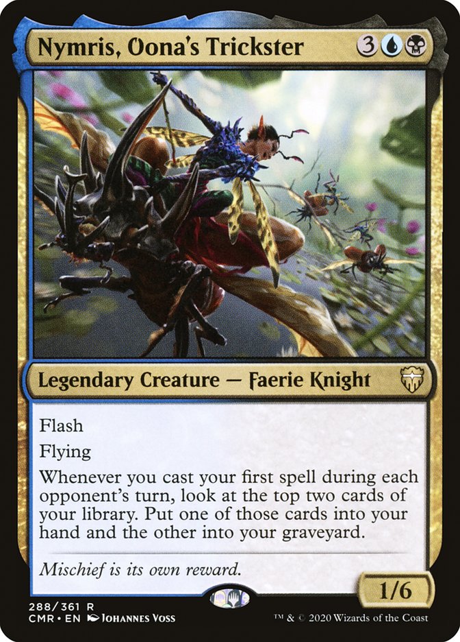 Nymris, Oona's Trickster [Commander Legends] Foil