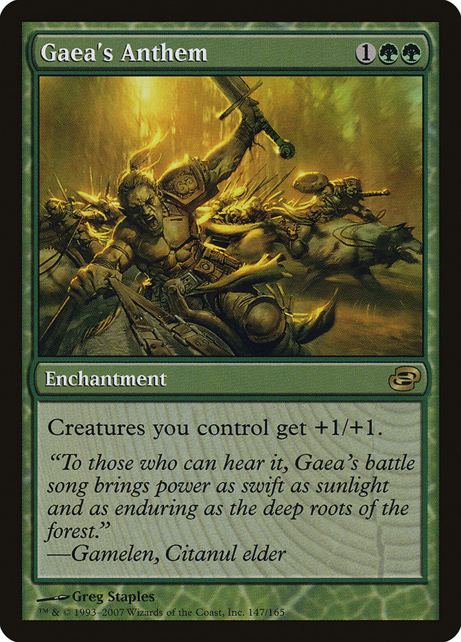 Gaea's Anthem [Planar Chaos] Foil