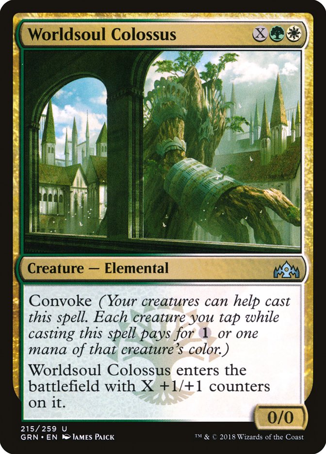 Worldsoul Colossus [Guilds of Ravnica] Foil