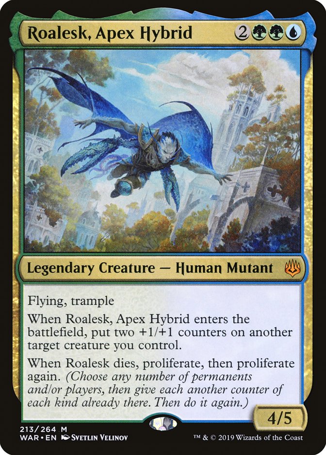 Roalesk, Apex Hybrid [War of the Spark] Foil