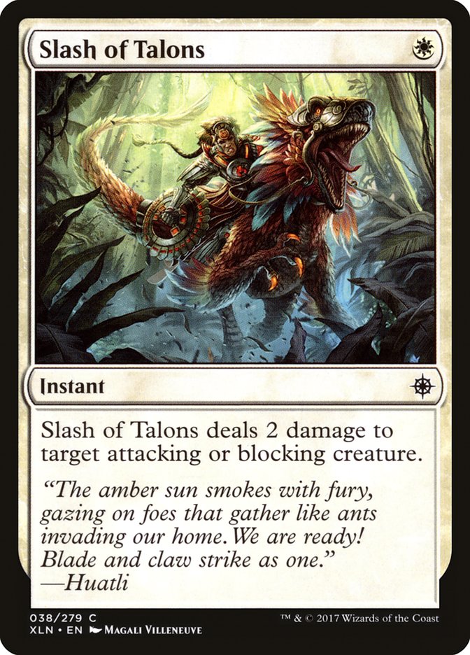 Slash of Talons [Ixalan] Foil