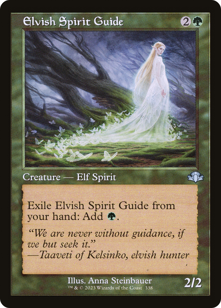 Elvish Spirit Guide (Retro) [Dominaria Remastered] Foil