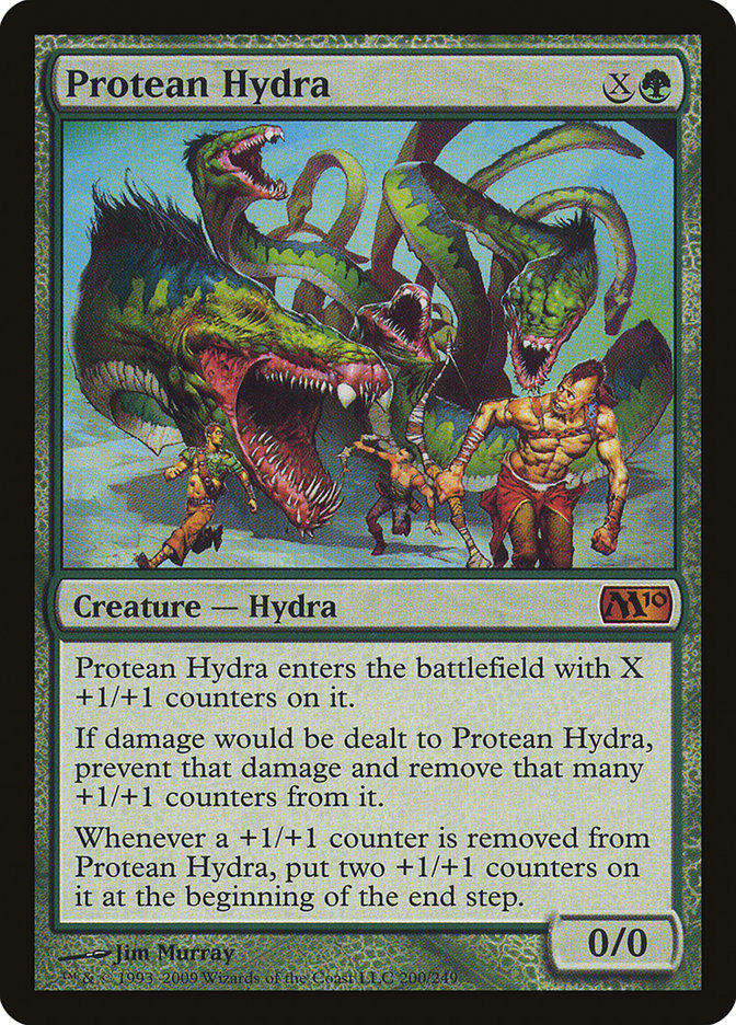 Protean Hydra [Magic 2010] Foil