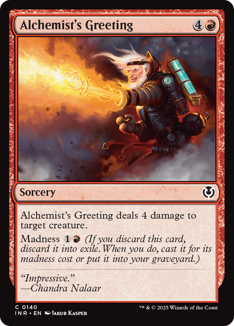 Alchemist's Greeting [Innistrad Remastered] Foil