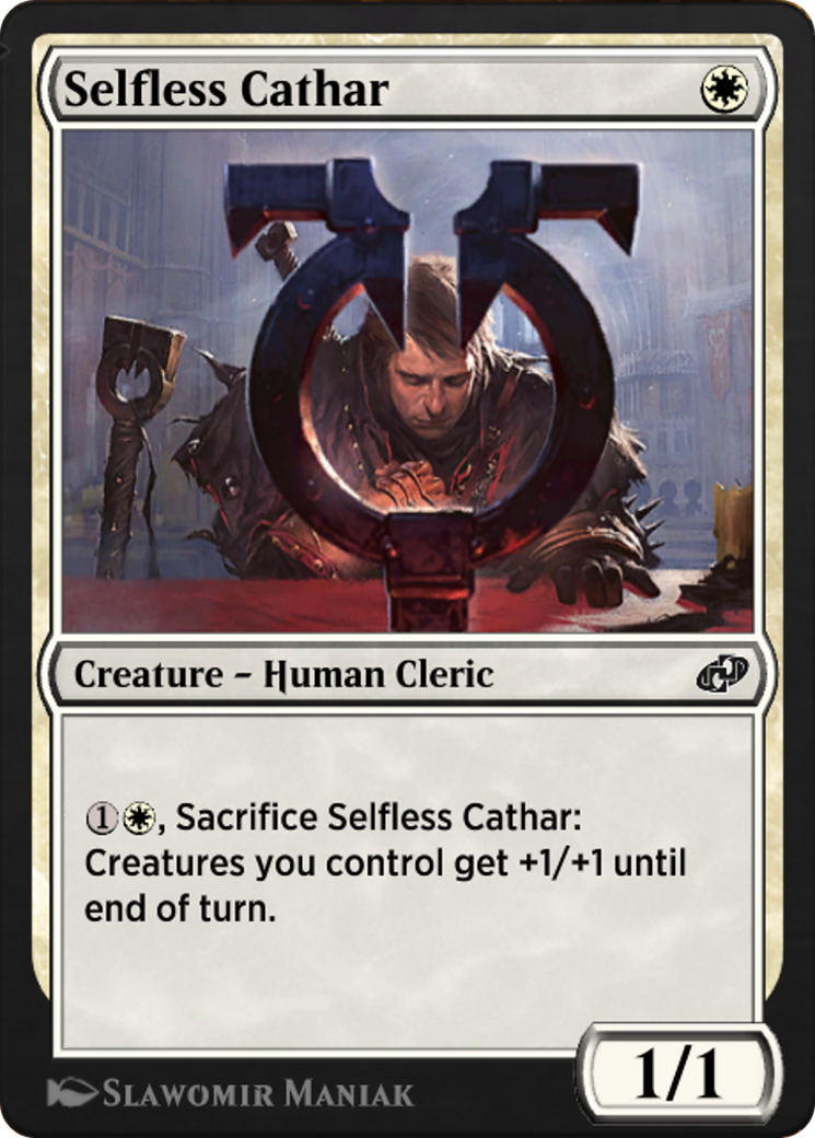 Selfless Cathar  [Jumpstart: Historic Horizons]