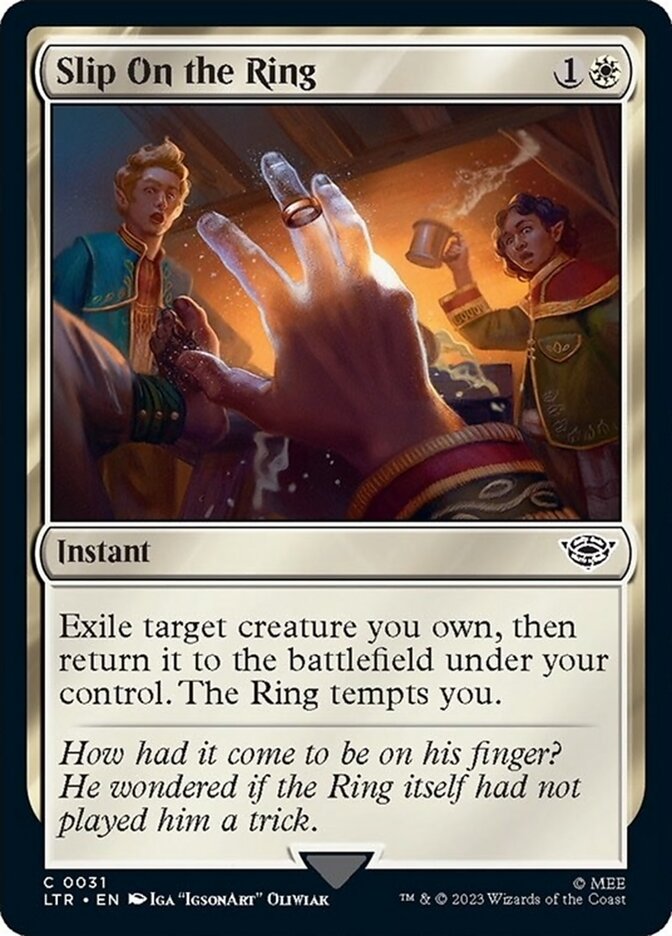 Slip on the Ring [The Lord of the Rings: Tales of Middle-Earth] Foil