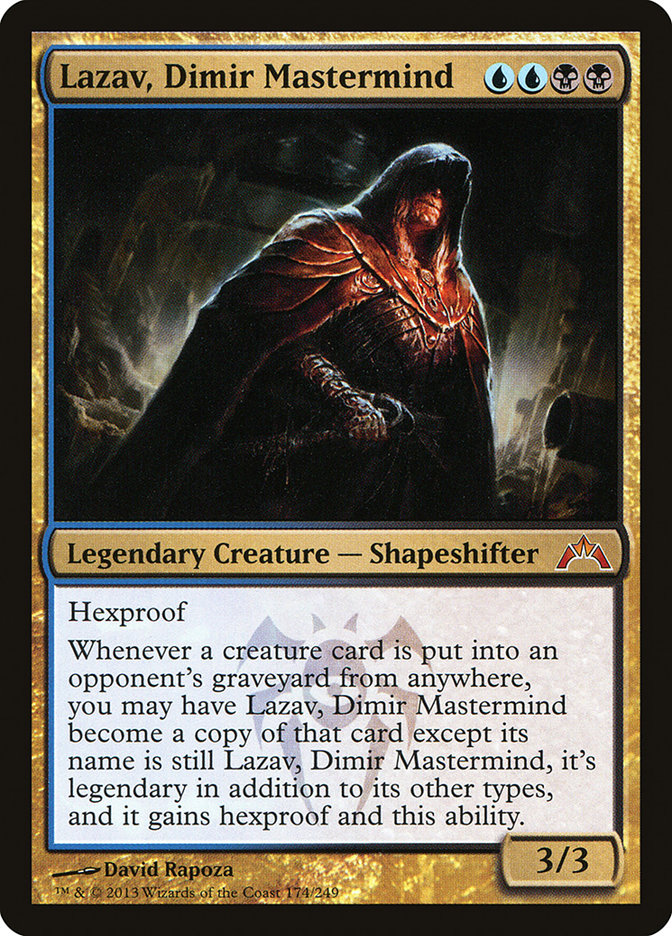 Lazav, Dimir Mastermind [Gatecrash] Foil