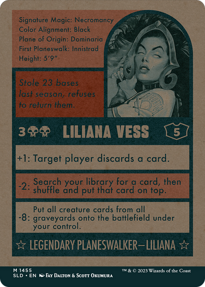 Liliana Vess [Secret Lair Drop Series] Foil