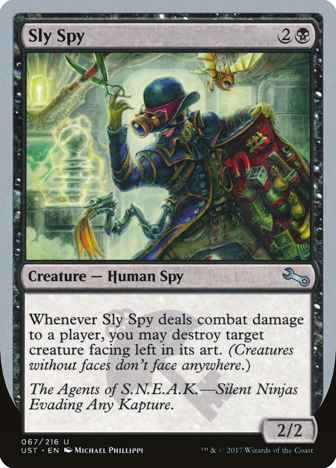 Sly Spy ("Silent Ninjas Evading Any Kapture") [Unstable] Foil