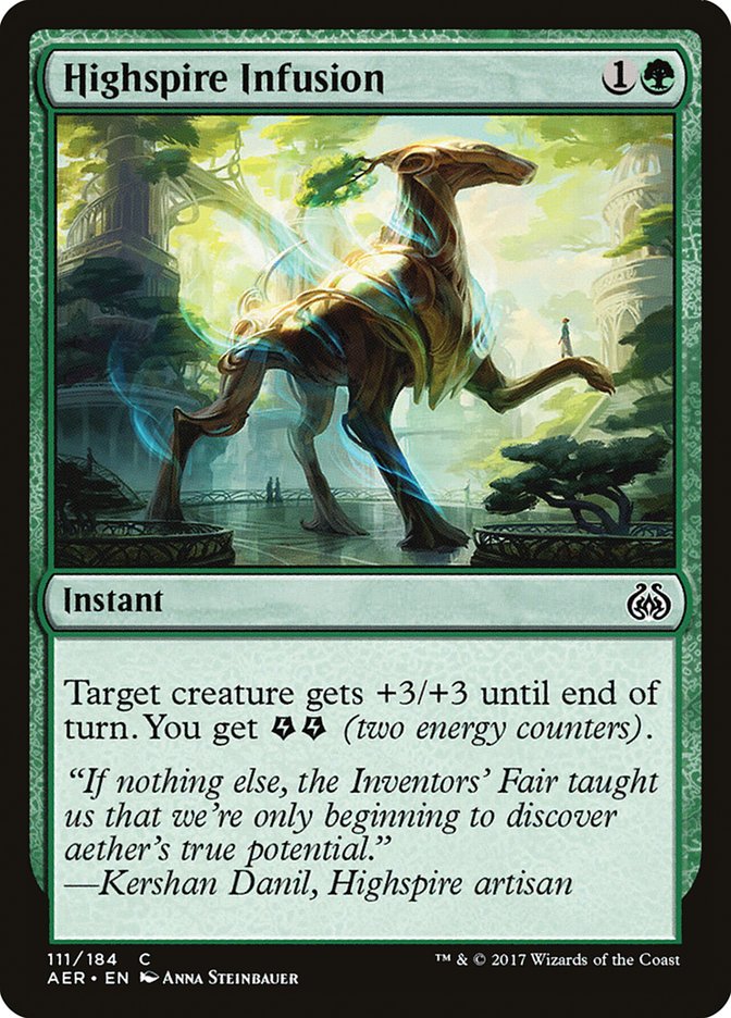 Highspire Infusion [Aether Revolt] Foil