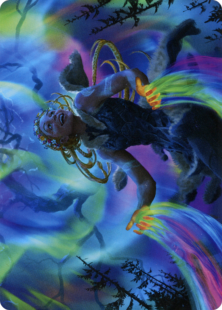 Esika, God of the Tree // Esika, God of the Tree  [Art Series: Kaldheim] (Borderless) Foil