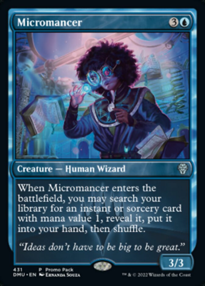 Micromancer (Promo Pack) [Dominaria United Promos] Foil
