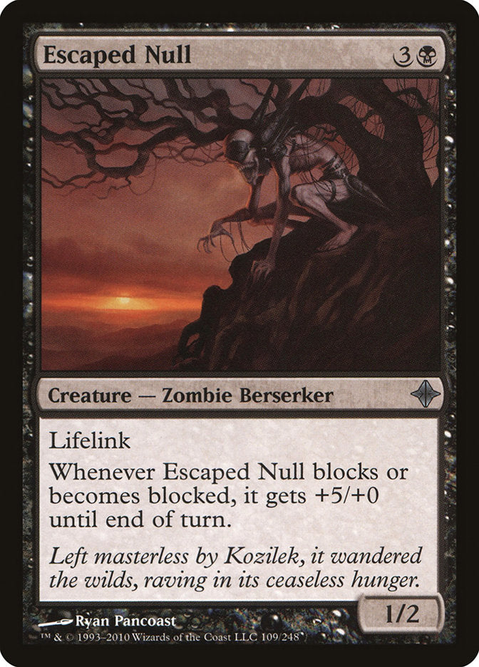 Escaped Null [Rise of the Eldrazi] Foil
