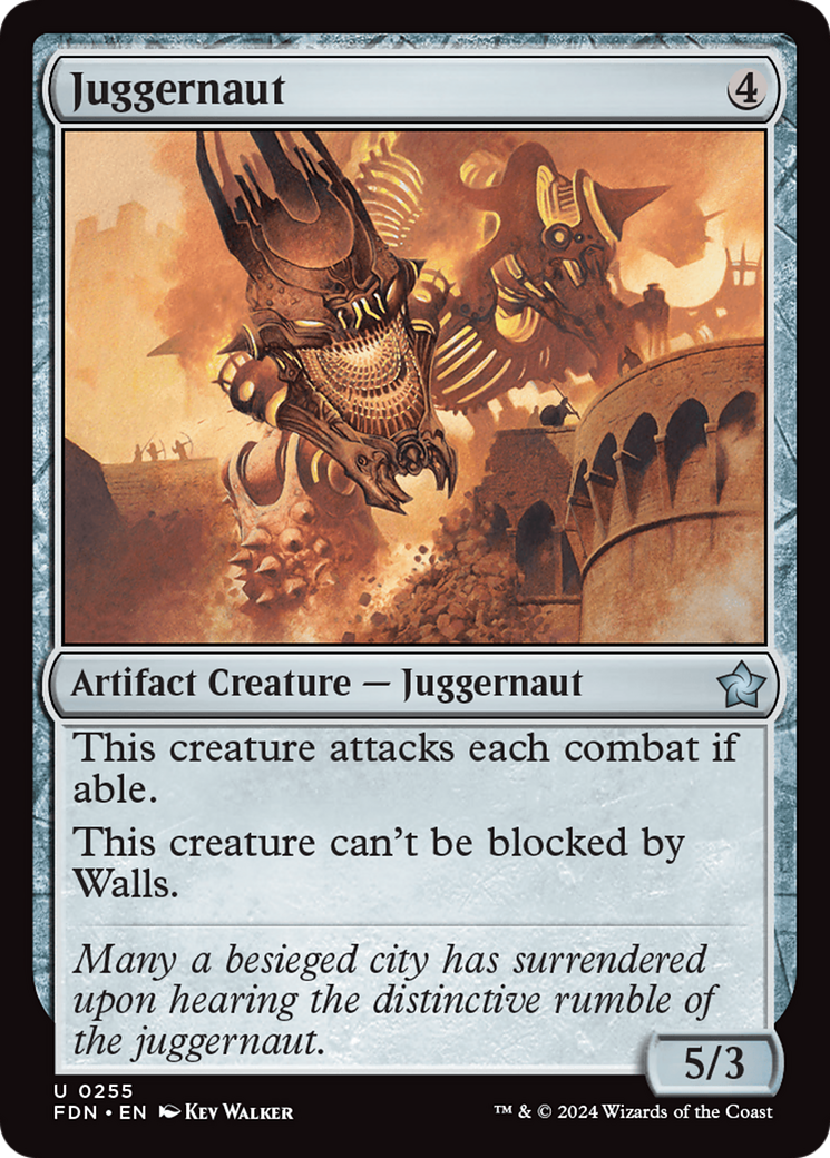 Juggernaut [Foundations] Foil