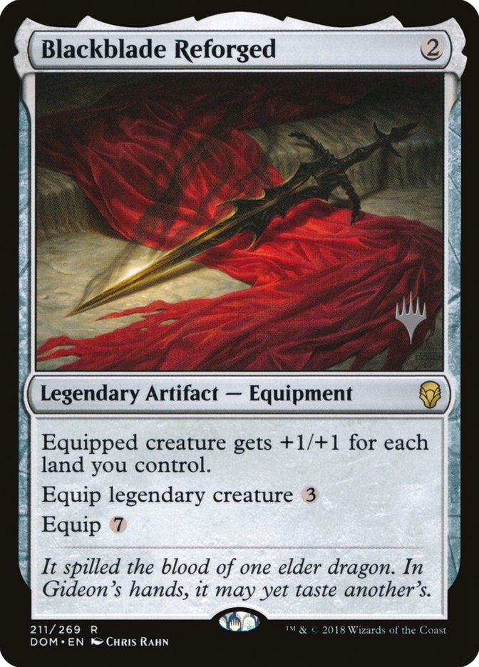 Blackblade Reforged (Promo Pack) [Dominaria Promos] Foil