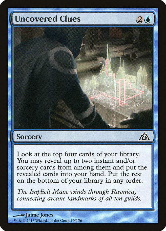 Uncovered Clues [Dragon's Maze] Foil
