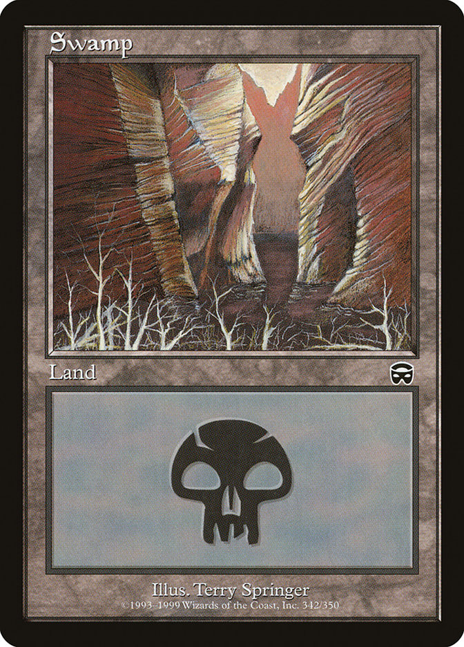 Swamp (342) [Mercadian Masques] Foil