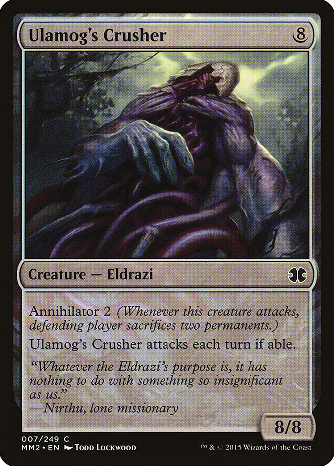 Ulamog's Crusher [Modern Masters 2015] Foil