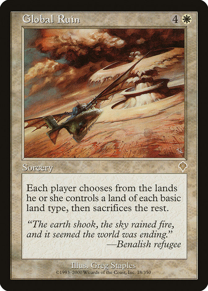 Global Ruin [Invasion] Foil