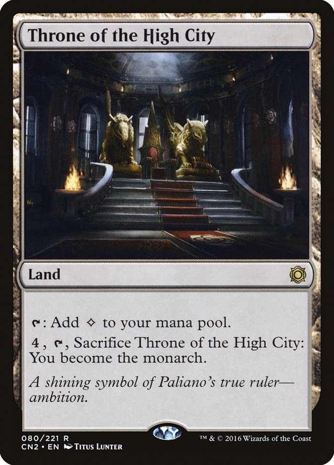 Throne of the High City [Conspiracy: Take the Crown] Foil