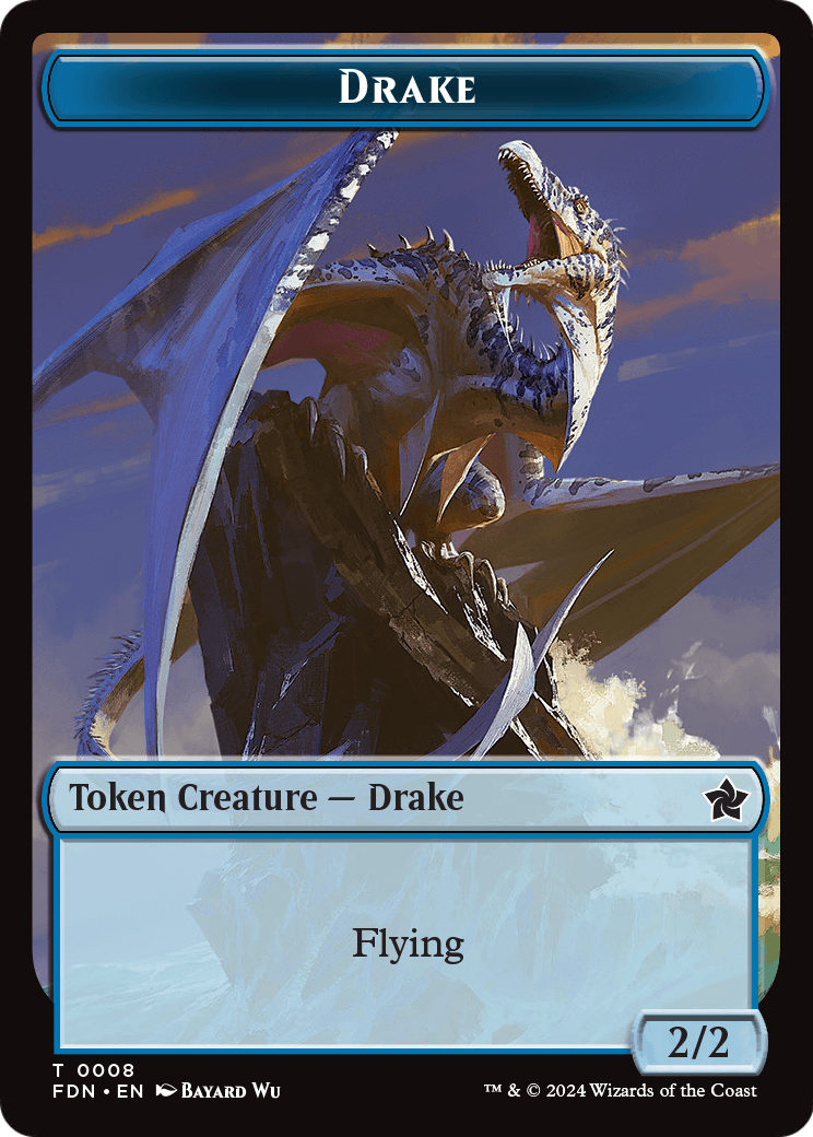 Drake  [Foundations Tokens] Foil