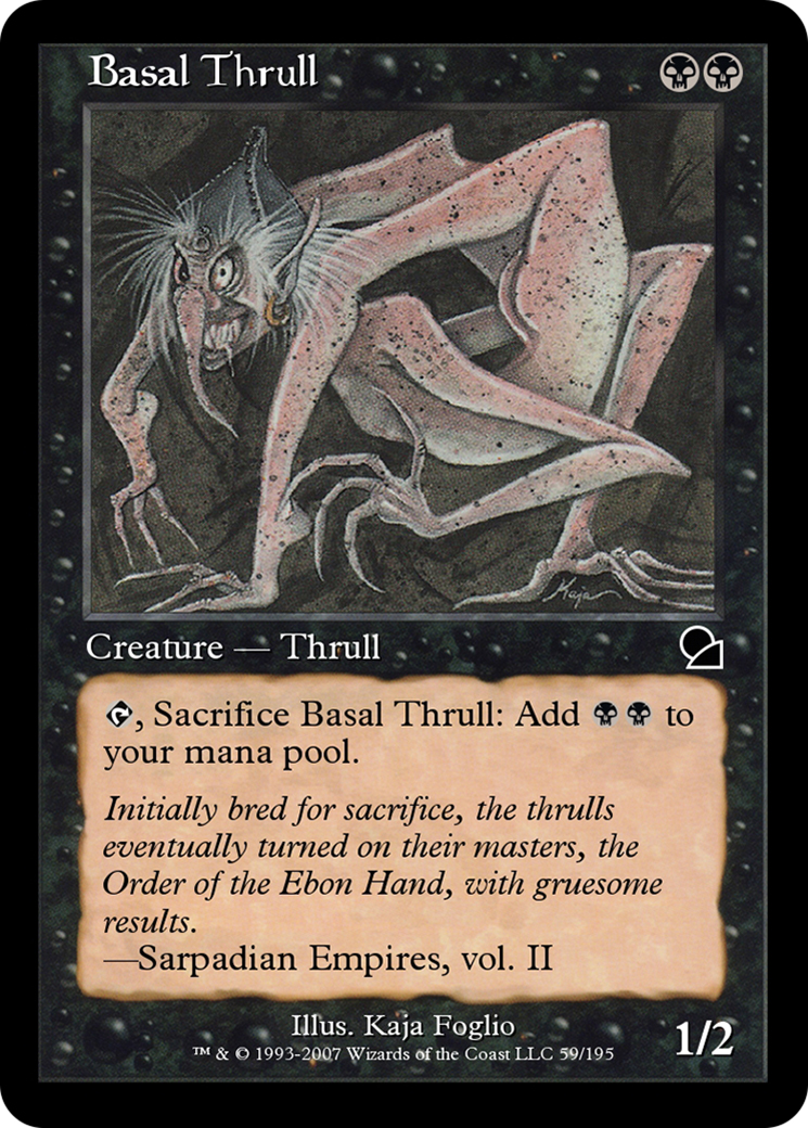 Basal Thrull  [Masters Edition] Foil