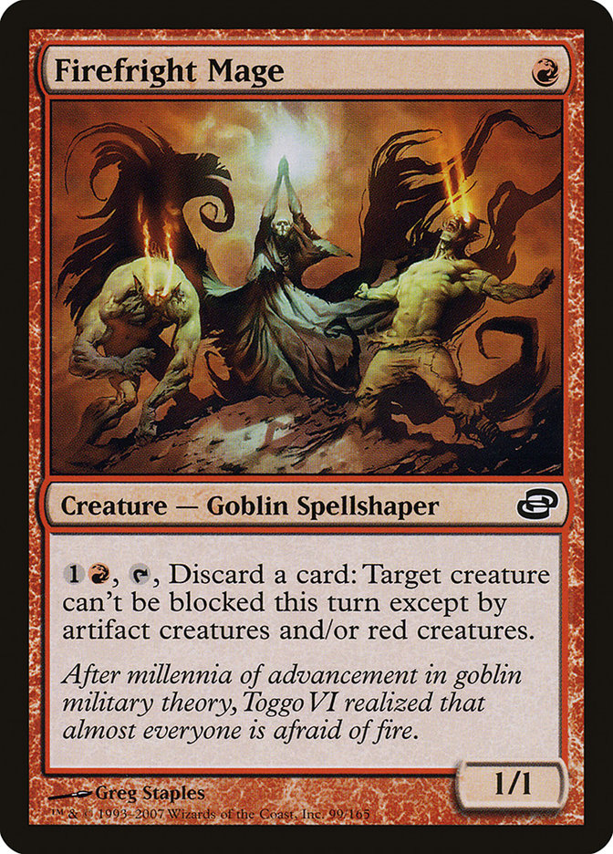 Firefright Mage [Planar Chaos] Foil