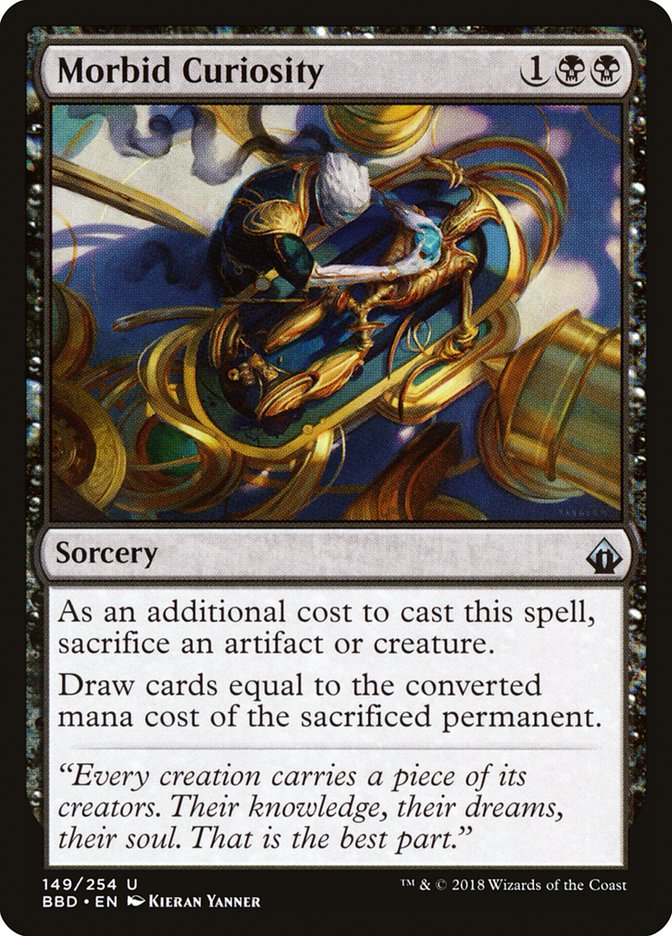 Morbid Curiosity [Battlebond] Foil