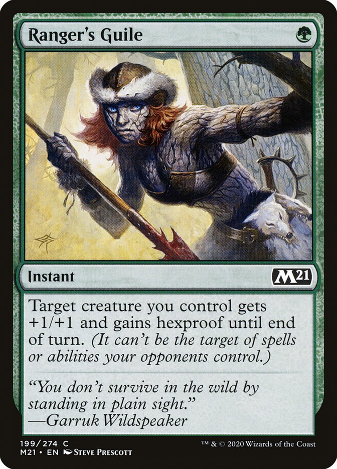 Ranger's Guile [Core Set 2021] Foil