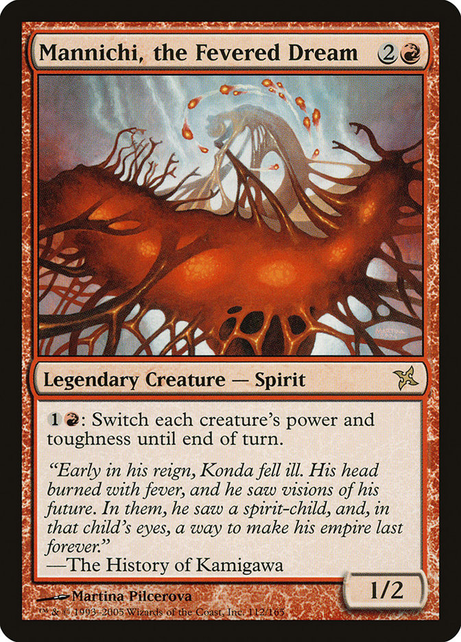 Mannichi, the Fevered Dream [Betrayers of Kamigawa] Foil