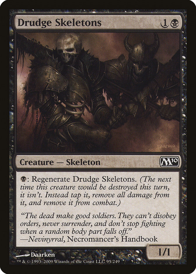 Drudge Skeletons [Magic 2010] Foil