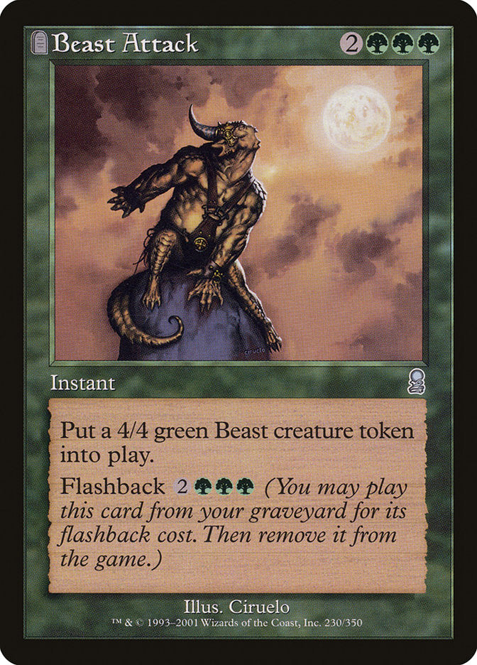 Beast Attack [Odyssey] Foil