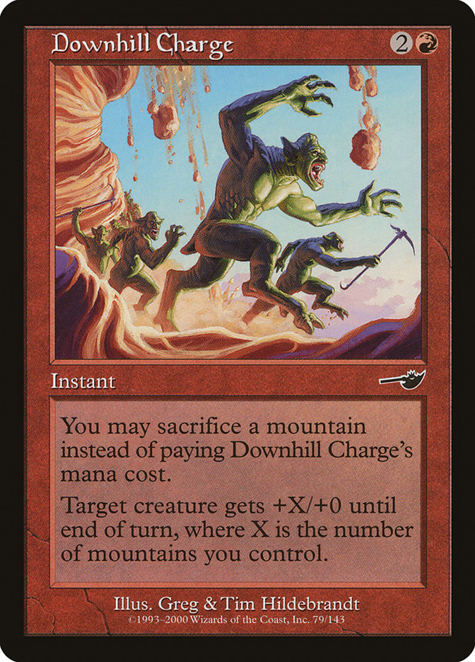 Downhill Charge [Nemesis] Foil