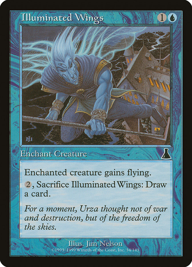 Illuminated Wings [Urza's Destiny] Foil