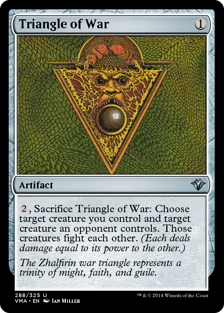 Triangle of War  [Vintage Masters] Foil