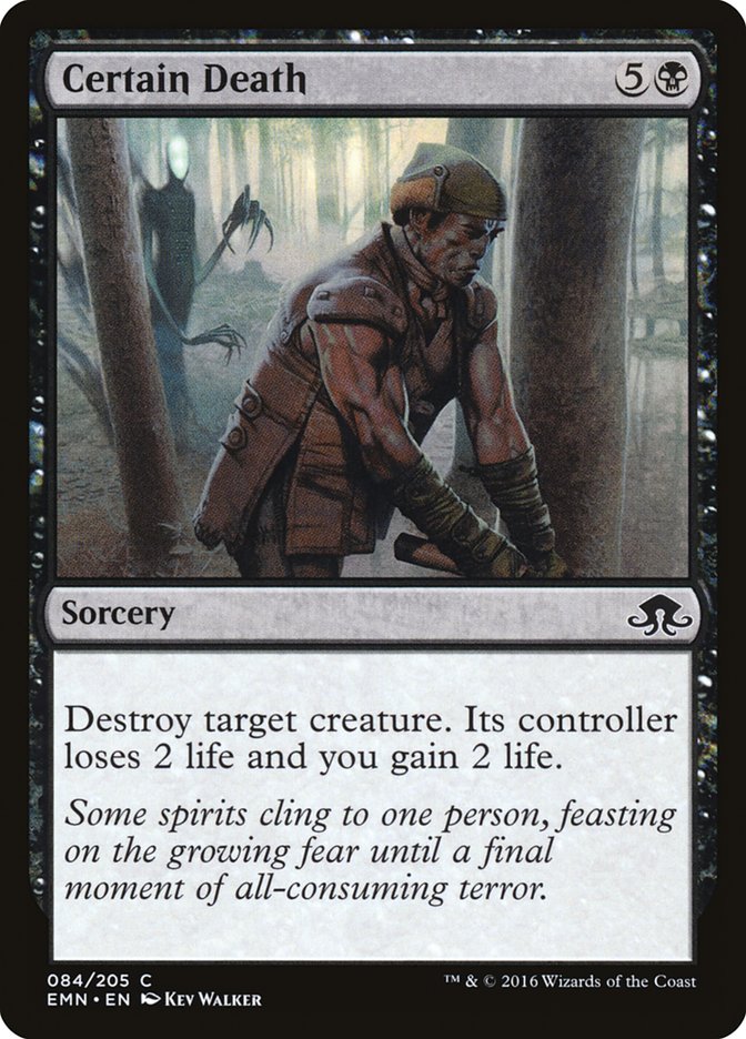 Certain Death [Eldritch Moon] Foil