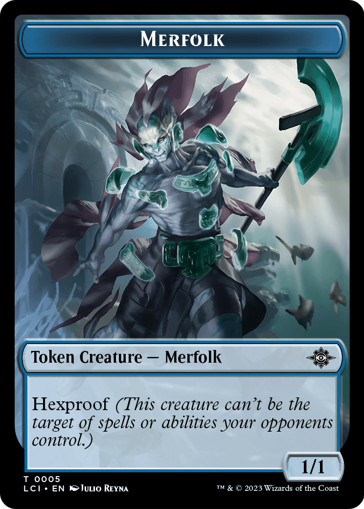 Merfolk  [The Lost Caverns of Ixalan Tokens]
