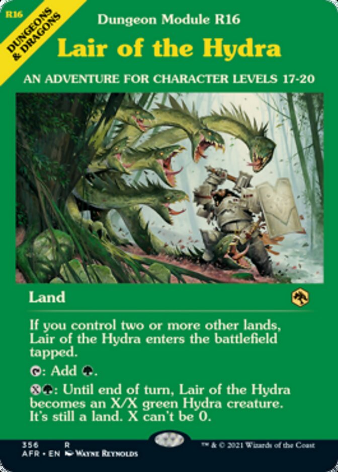 Lair of the Hydra (Dungeon Module) [Dungeons & Dragons: Adventures in the Forgotten Realms] Foil