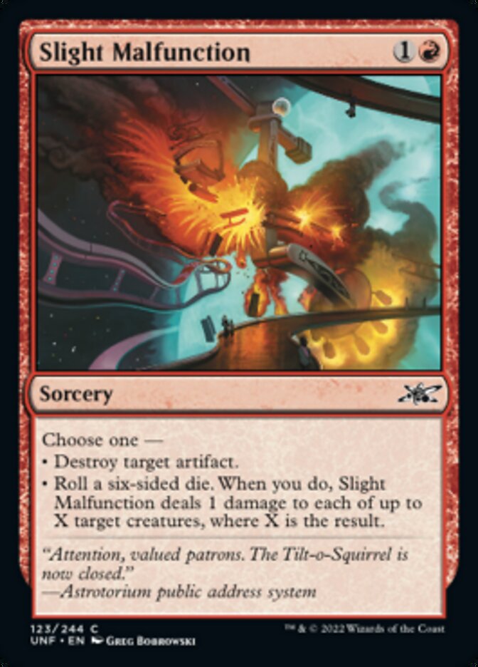 Slight Malfunction [Unfinity] Foil