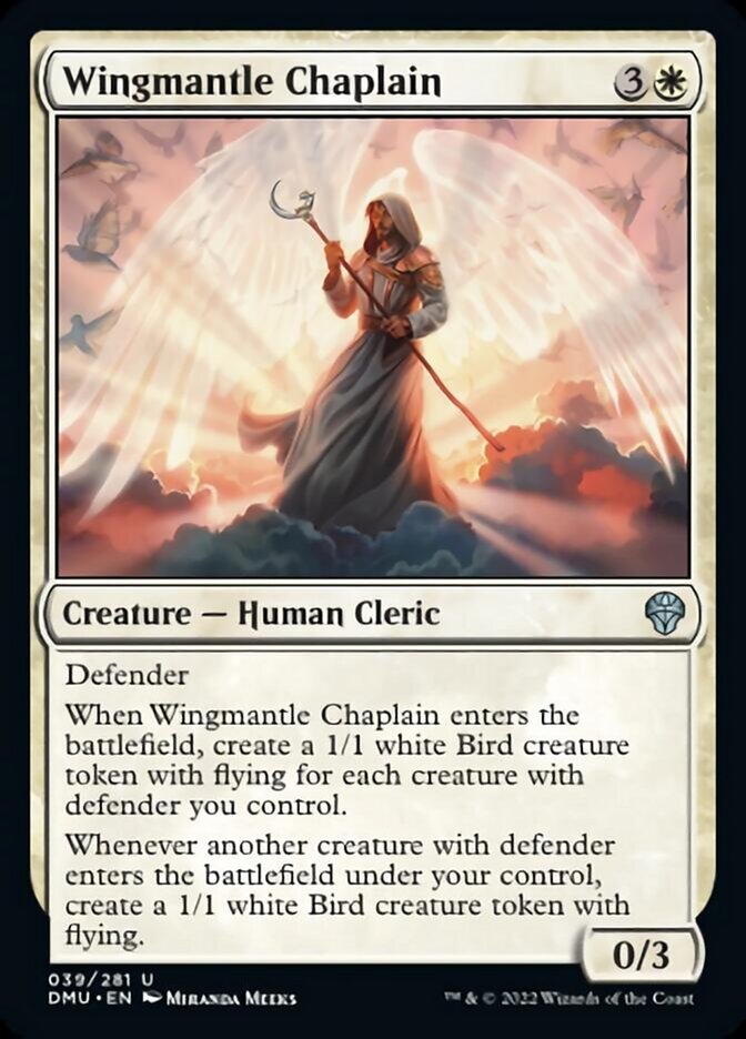 Wingmantle Chaplain [Dominaria United] Foil